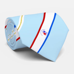 Cravate du drapeau de la ville de Fort Lauderdale