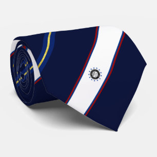 Cravate du drapeau de la ville de Savannah (Géorg