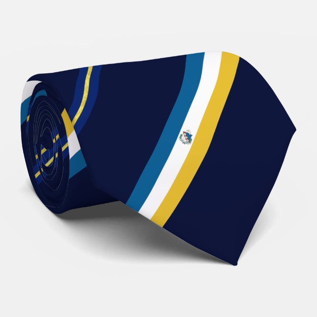 Cravate du drapeau de la ville de Shreveport (Loui (Roulé)