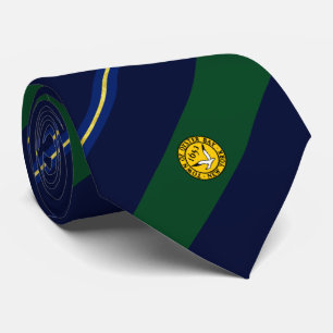 Cravate du drapeau de la ville d'Oyster Bay (New Y