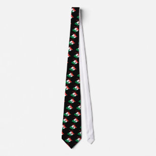 Cravate du drapeau mexicain