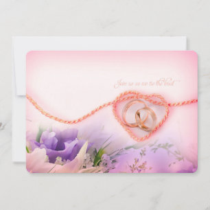 cravate du faire-part de mariage du noeud