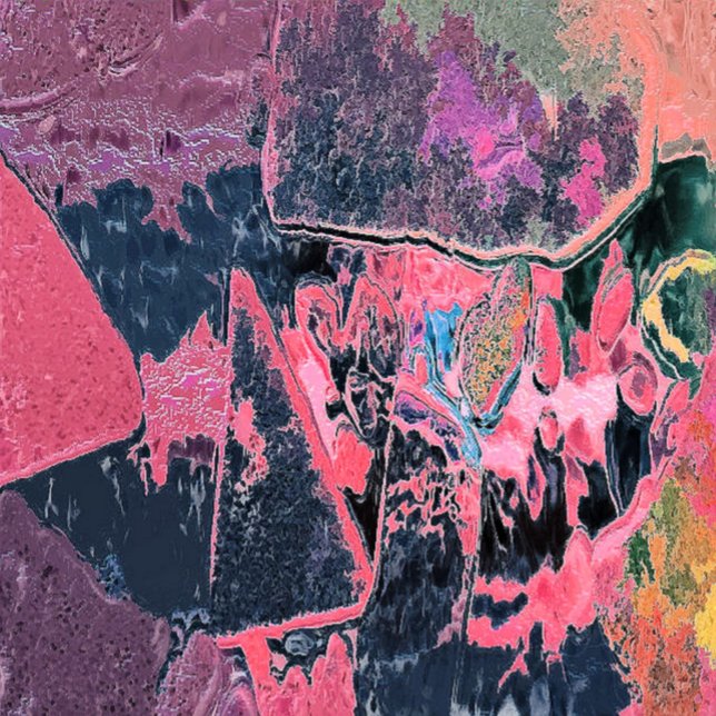 CRAVATE EAU DE FLUX ABSTRAITE (Créateur téléchargé)