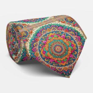 Cravate Écharpe de Luxe de Style Persan Fausse Soie