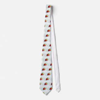 Cravate Éclaboussure de fraise