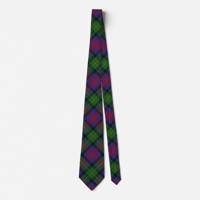 Cravate écossaise de tartan de Logan de clan (Devant)