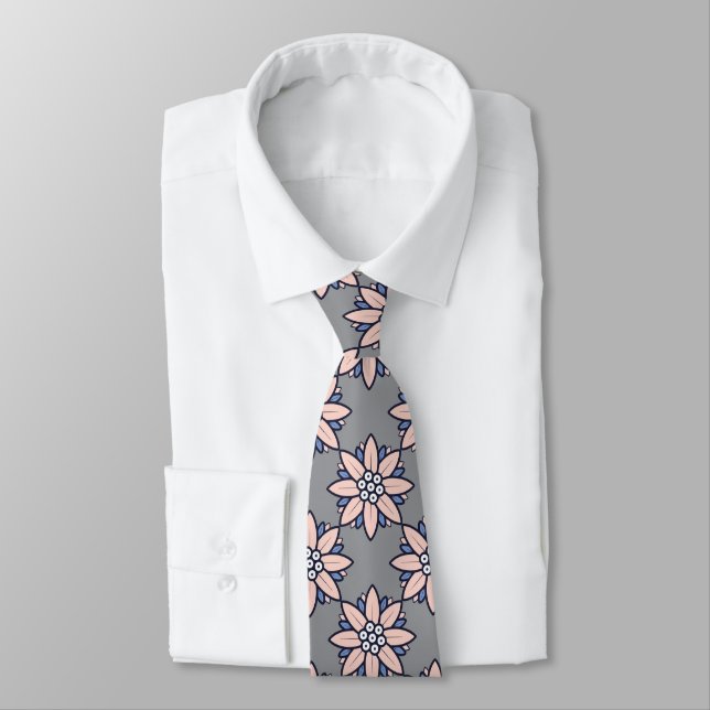 Cravate edelweiss (Attaché)