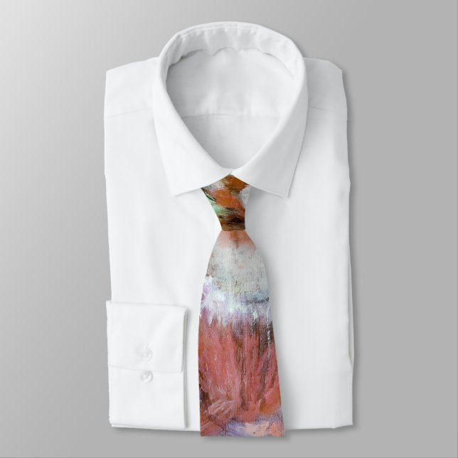 Cravate Edgar Degas - Quatre Ballerinas sur scène (Attaché)