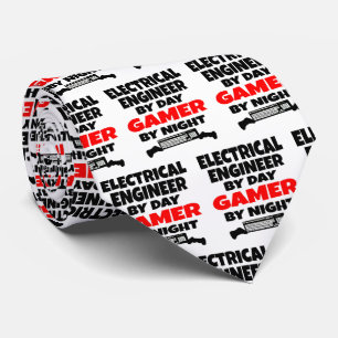 Cravate Electrical Engineer Loves Playing Video Games