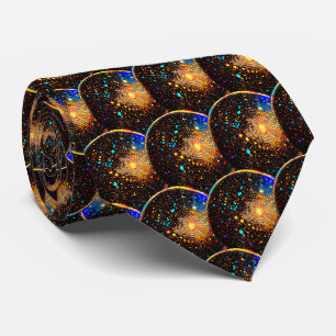 Cravate Élégance intemporelle : Boule Disco Rétro