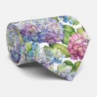 Élégant Mariage à motifs floraux d'Hydrangée Bleue