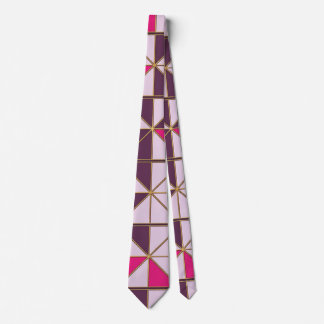 Cravate Elegant Nubian Geometric Tie
