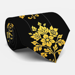 Cravate Elégante Collection Florale Luxe Populaire