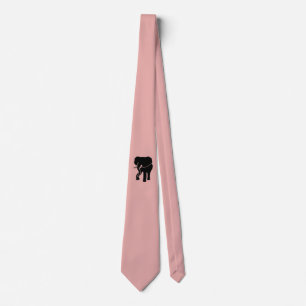 Cravate Elephant on Rose Colored Tie