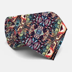 Cravate Epic Imaginaire Satin Foulard