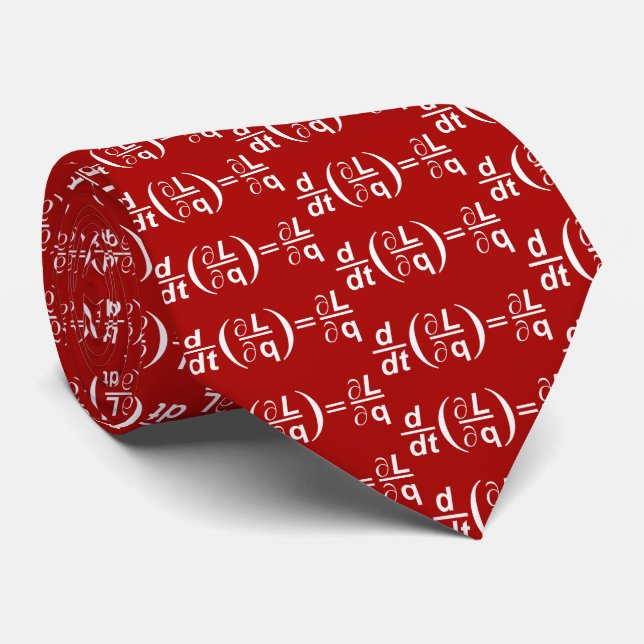 Cravate Équation de symétrie de physique de maths (Roulé)
