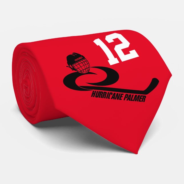 Cravate Équipe de hockey personnalisée par PALMER de la (Roulé)