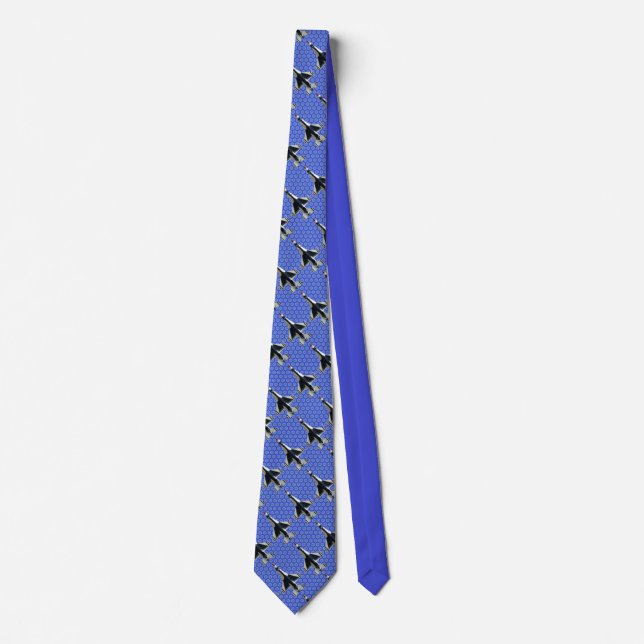 Cravate Escadron d'ange bleu (Devant)