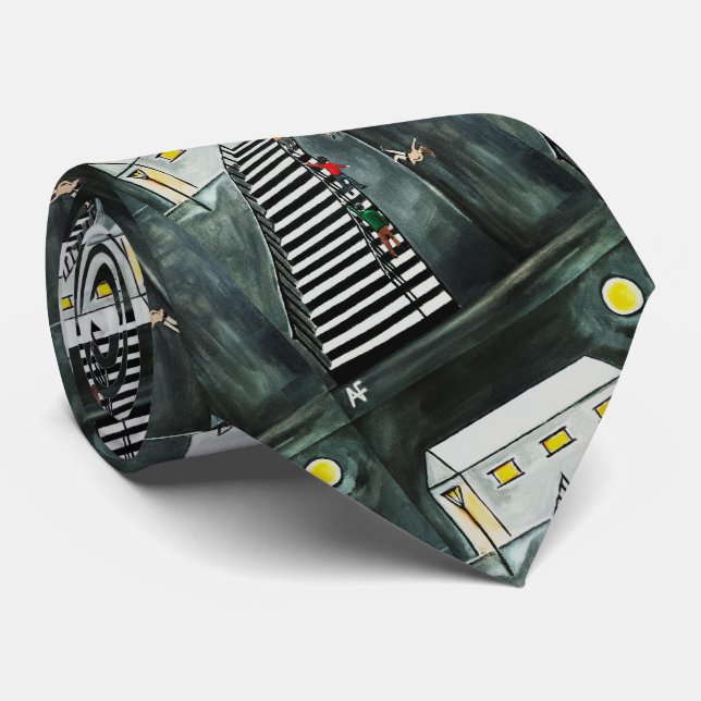 Cravate Étapes inutiles Peinture par Alfred Fox (Roulé)