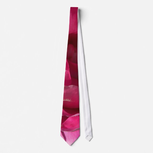 Cravate étroite de rose de rose (Devant)