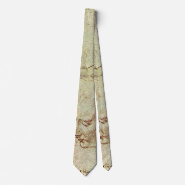 Cravate Étude de Michel-Ange pour une Sibylle libyenne (Devant)