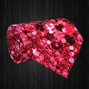 Cravate Faux Parties scintillant Faux Fancy Luxe