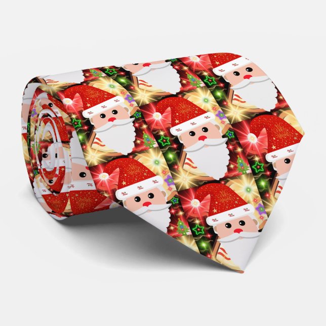 Cravate Feliz Navidad (Roulé)