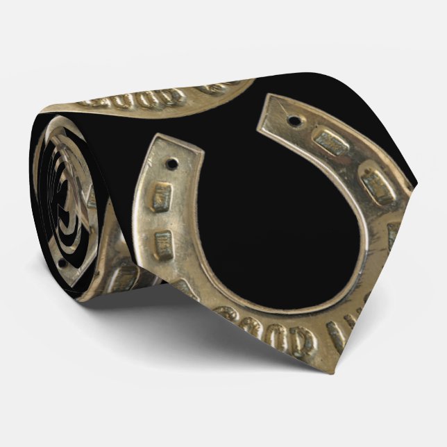 Cravate Fer à cheval chanceux (Roulé)