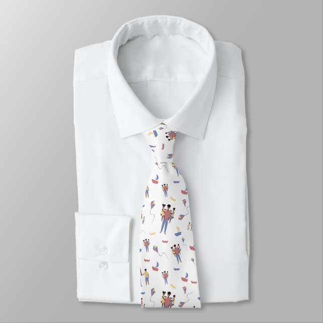 Cravate fête des pères (Attaché)