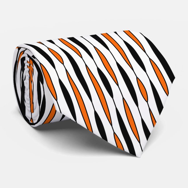 Cravate Feuille linéaire 09 (Roulé)