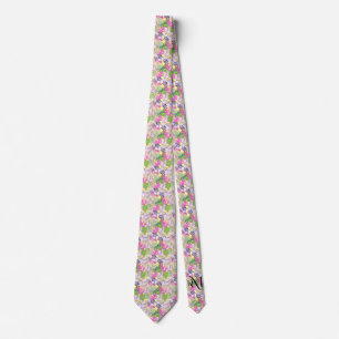 Cravate : Feuilles Abstraits (jaune)