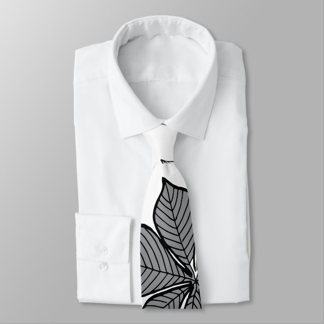 Cravate Feuilles stylisés 2 (Attaché)