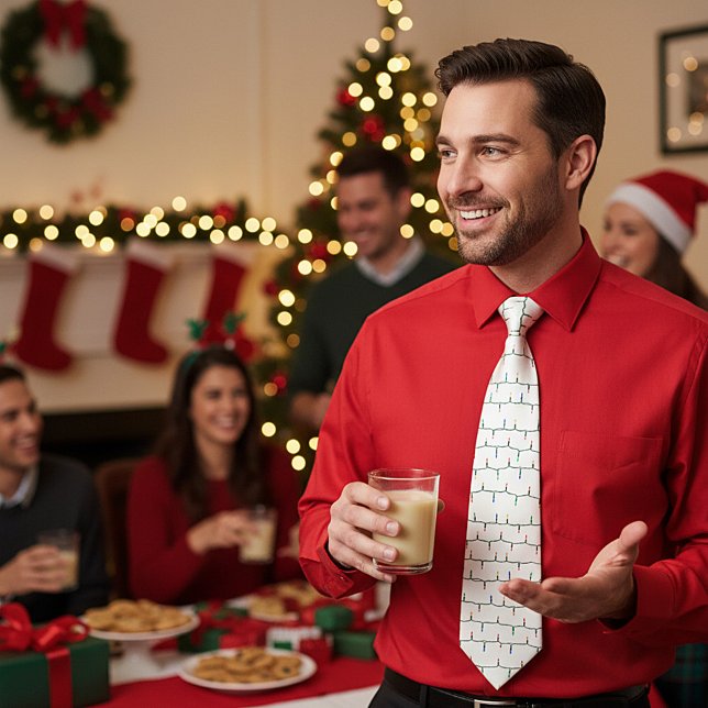 Cravate Feux de Noël (Créateur téléchargé)