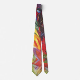 Cravate Fighting Forms by Franz Marc, Vintage Fine Art