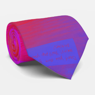 Cravate Filles aux rayons X Grille d'art de glitch Rose Ch