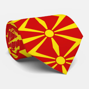 Cravate Flag de Macedonia