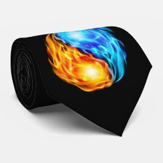 Cravate Flames jumelles