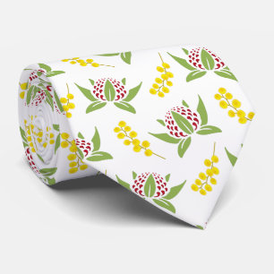 Cravate Fleur autochtone de Wattle