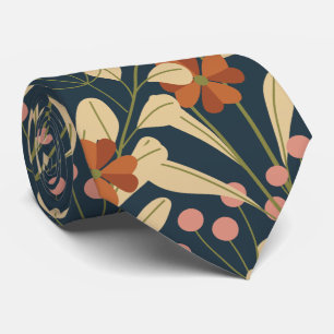 Cravate Fleur Boho élégant