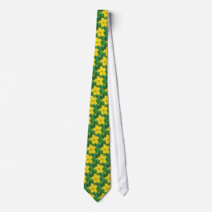 Cravate Fleur de courgettes