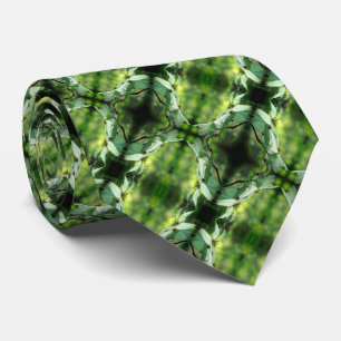Cravate Fleur de Dogwood sauvage fleurit Motif Abstrait