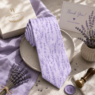 Cravate Fleur de lavande