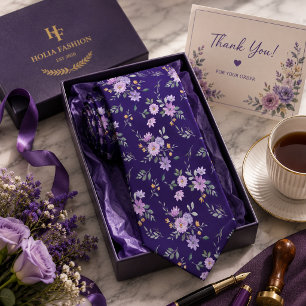 Cravate Fleur de lavande