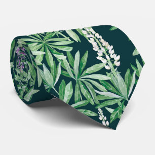 Cravate Fleur de lupin