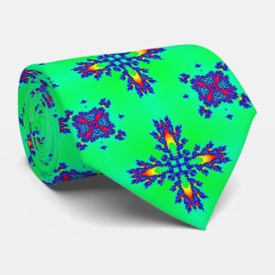 Cravate Fleurs Artdeco dans le style rétro