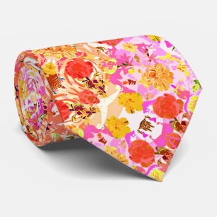 Cravate Fleurs mignonnes motif