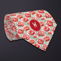 Floral des pivoines rouges