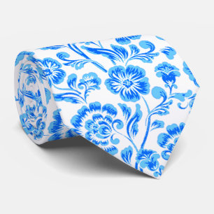 Cravate Floral  neck tie
