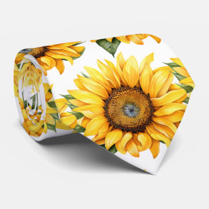 Cravate florale élégante pour mariage et occasion 