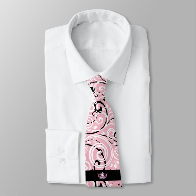 Cravate florissante pour hommes de Miss America Pi (Attaché)